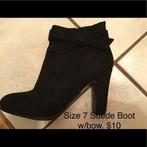 Suede Boot